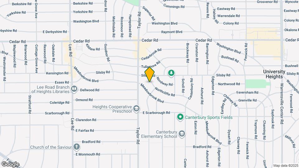3478 Northcliffe Rd Map and Location Details