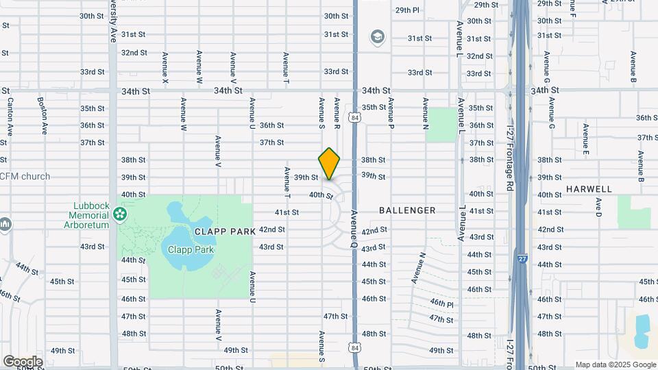 1717 39th St Map and Location Details