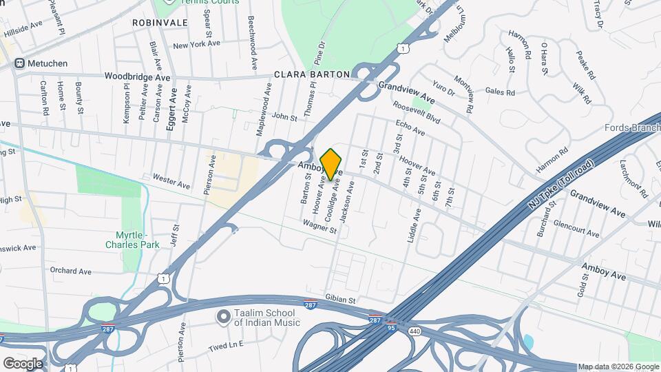 53 Coolidge Ave Map and Location Details