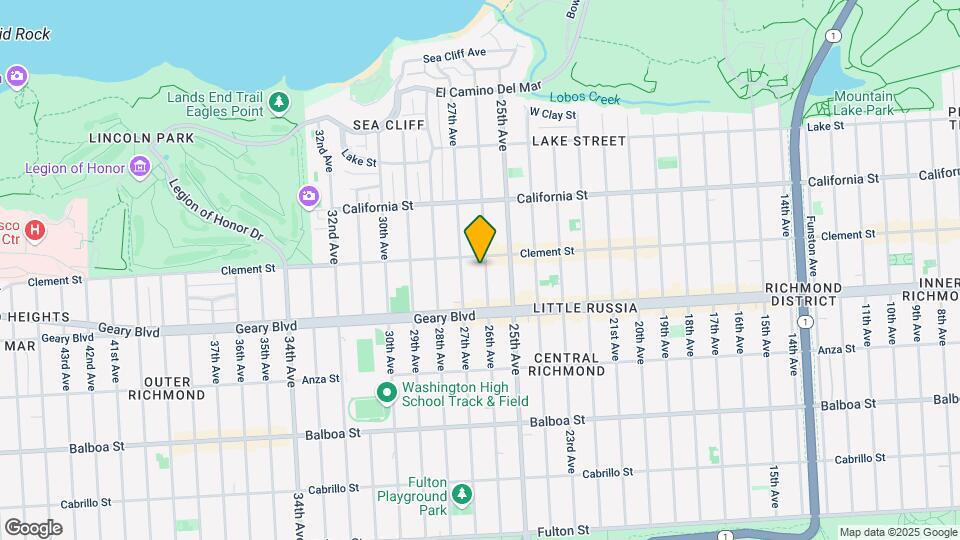 425 26th Ave Map and Location Details
