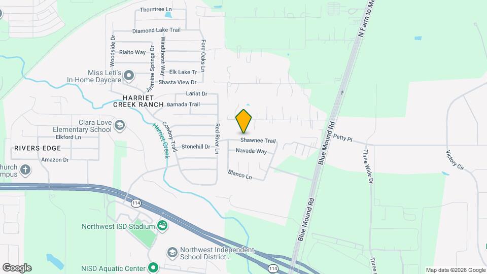 2033 Shawnee Trail Map and Location Details