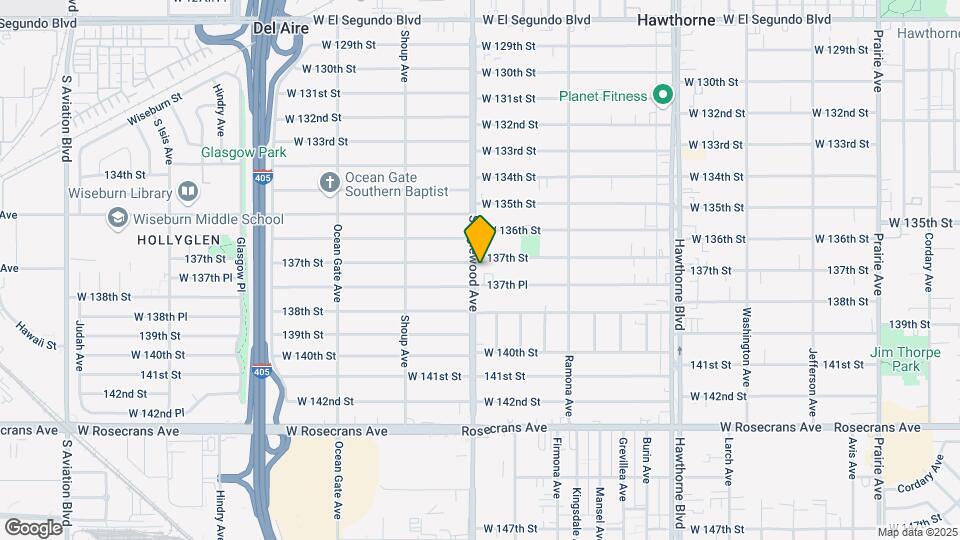 13714 Inglewood Ave Map and Location Details