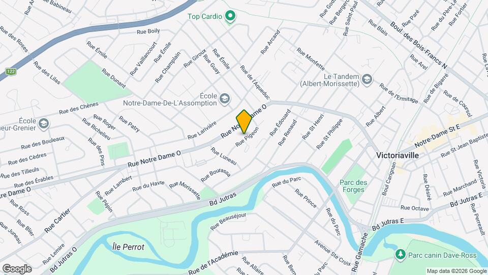 530 Pigeon Rue Map and Location Details