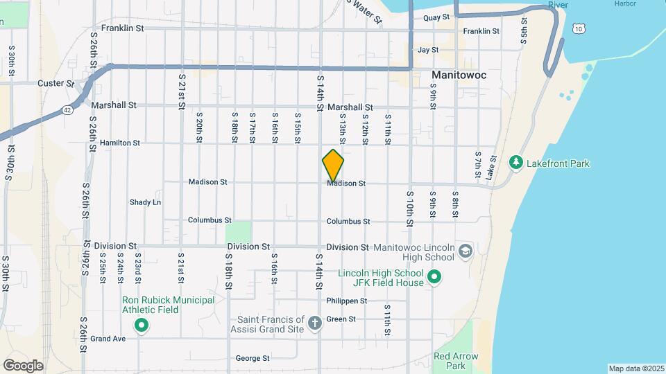 1311 Madison St Map and Location Details