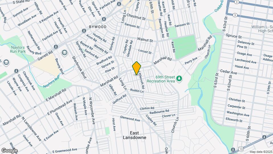 426 Hampden Rd Map and Location Details