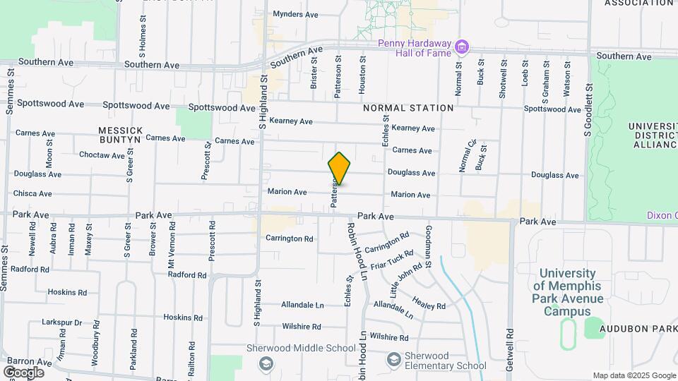 3638 Marion Ave Map and Location Details