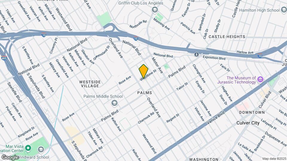 3405 Keystone Ave Mapa y Detalles de la Ubicación