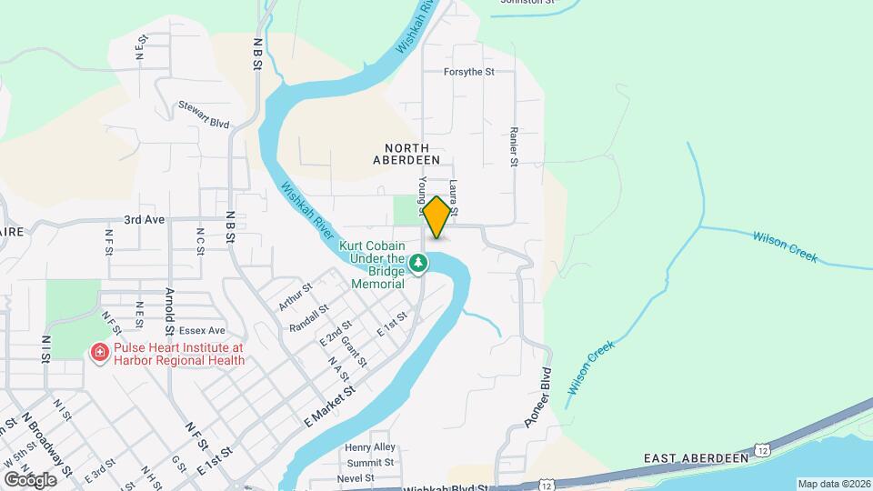 1107 Lafayette St Map and Location Details