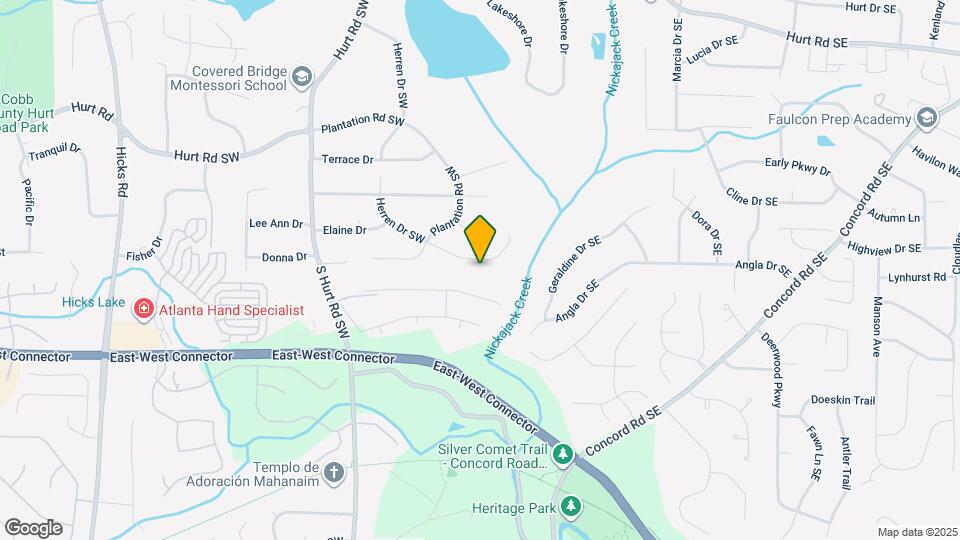 3862 Herren Dr SW Map and Location Details