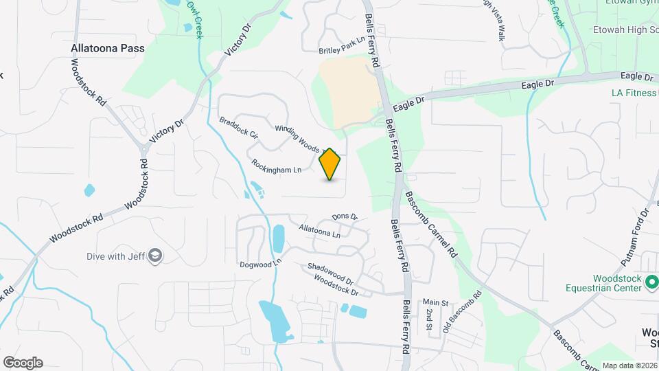 603 Brolley Ct Map and Location Details
