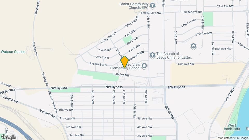 1004 11th St NW Map and Location Details