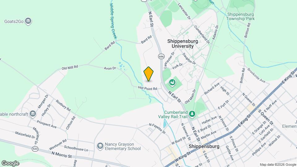 1004 Hot Point Ave Map and Location Details