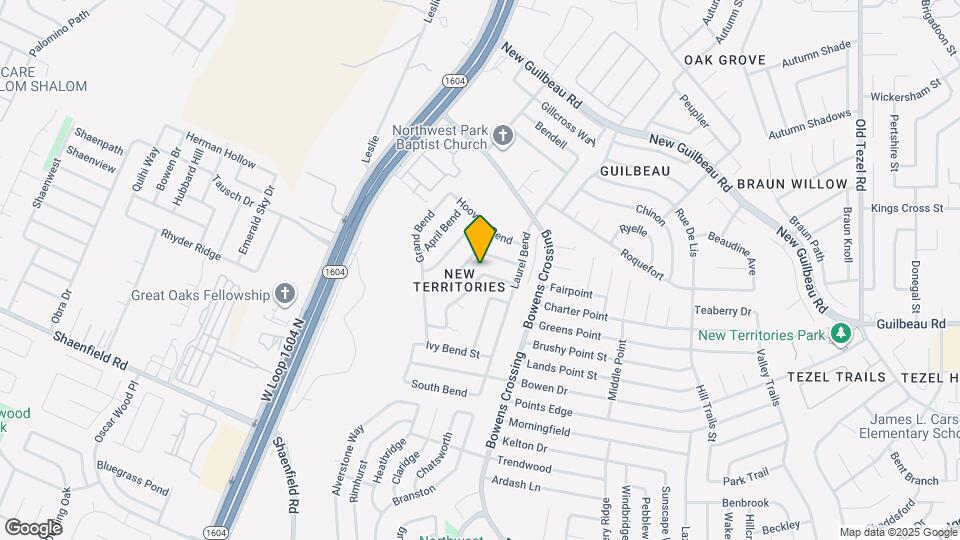 9623 Golden Bend Map and Location Details