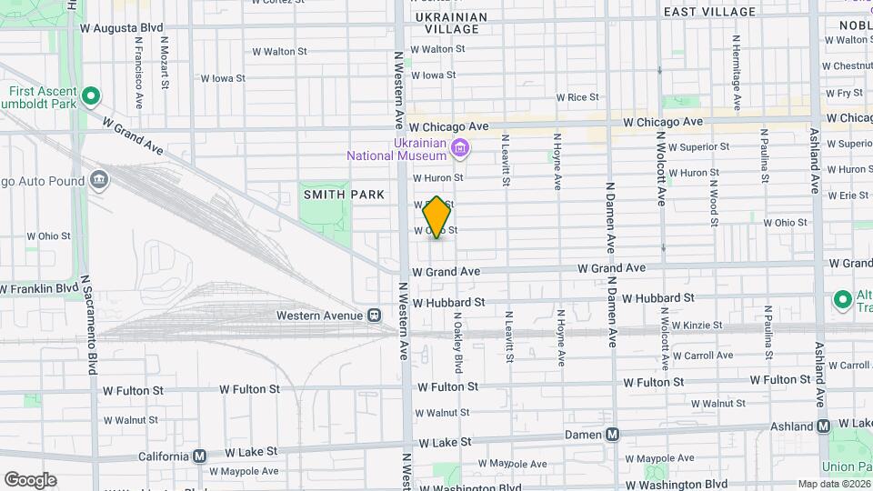 529 N Claremont Ave, Unit J05P Map and Location Details