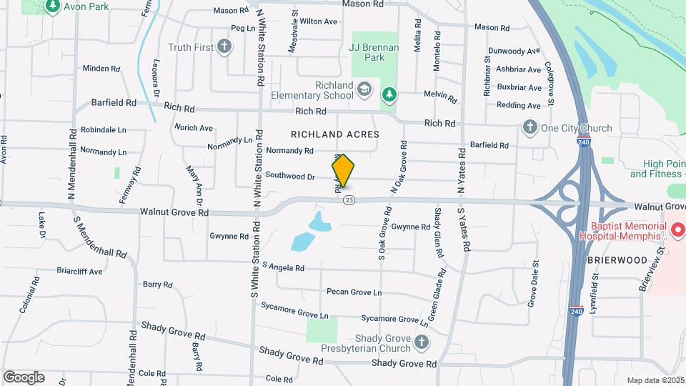 5390 Walnut Grove Rd Map and Location Details