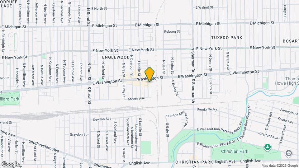 17 S Tuxedo St Map and Location Details