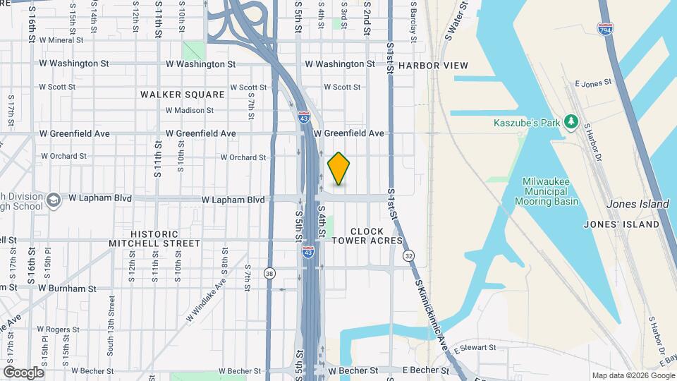 1573 S 3rd St Map and Location Details