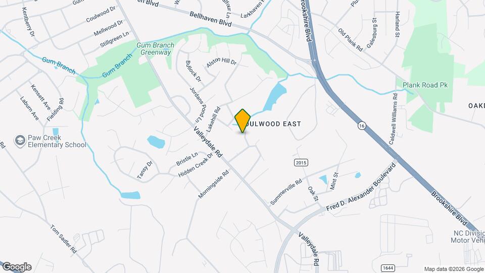 831 Valley Ridge Rd Mapa y Detalles de la Ubicación