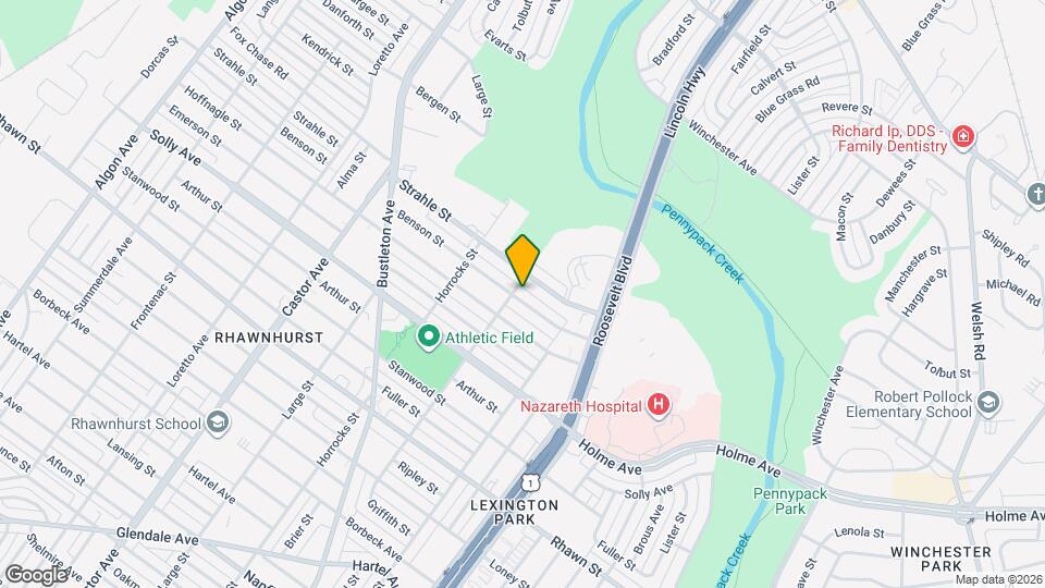 2305 Benson St Map and Location Details