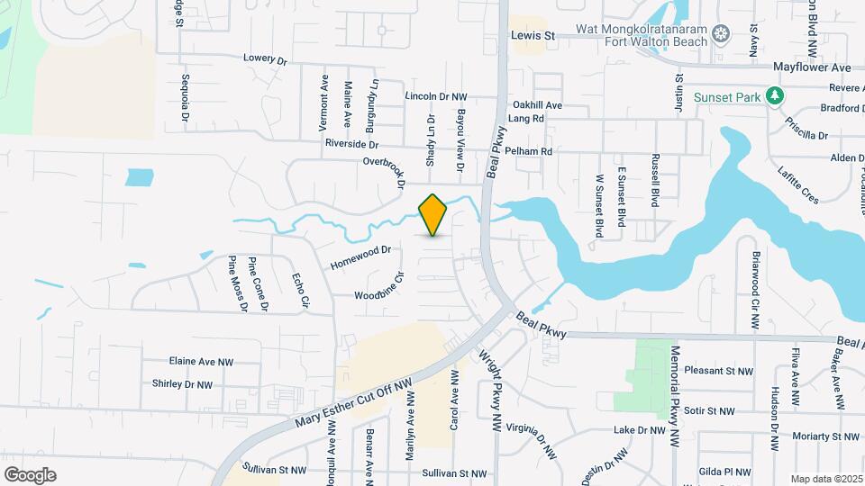 617 Virginia Oak Ct Map and Location Details