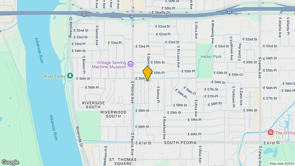5603 S Quaker Ave Map and Location Details