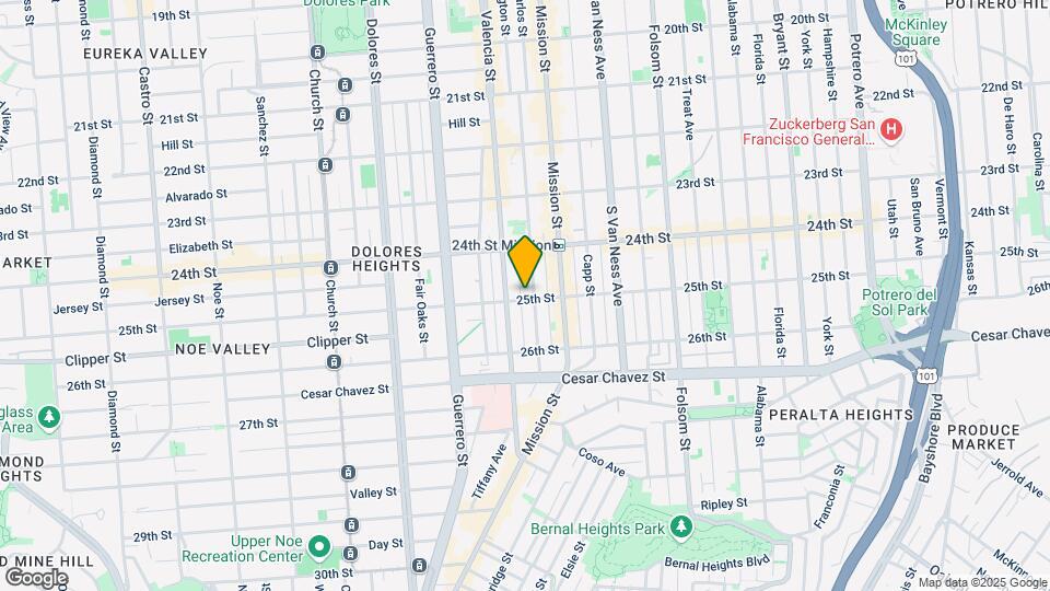 3470 25th St Map and Location Details