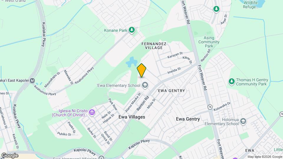 91-1259B-1259 Kilipue St Map and Location Details