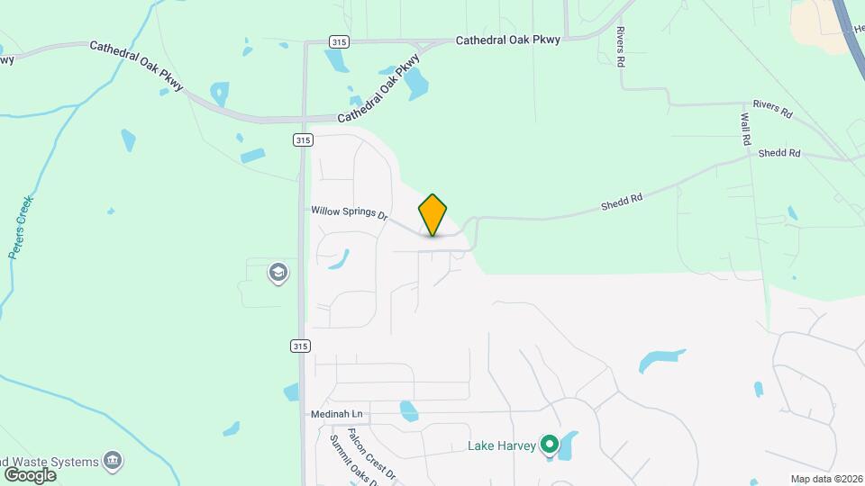 2262 Willow Springs Dr Map and Location Details