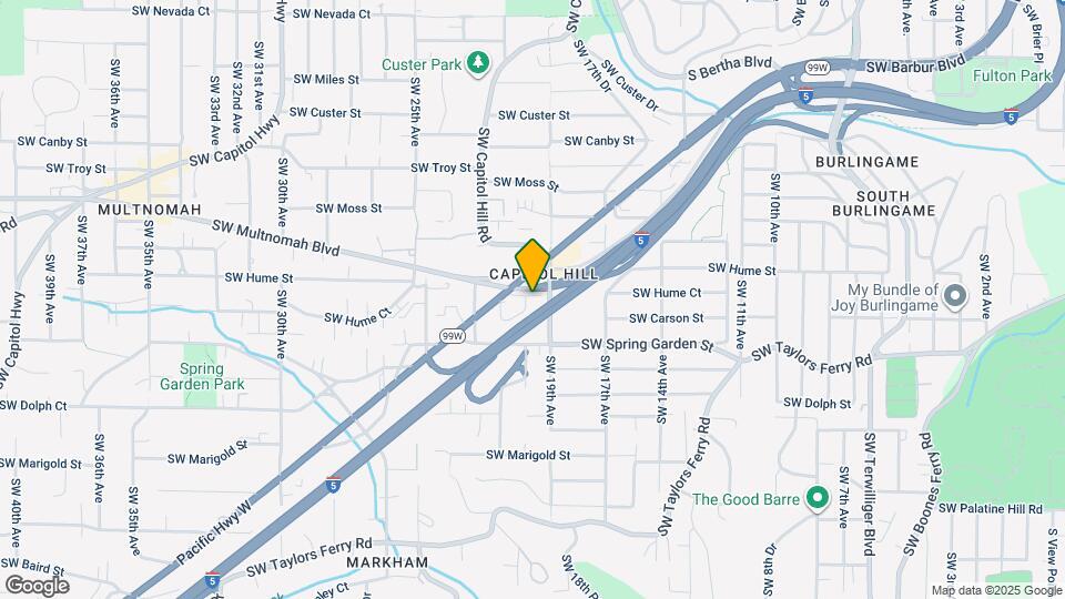 1924 SW Hume Ct Map and Location Details