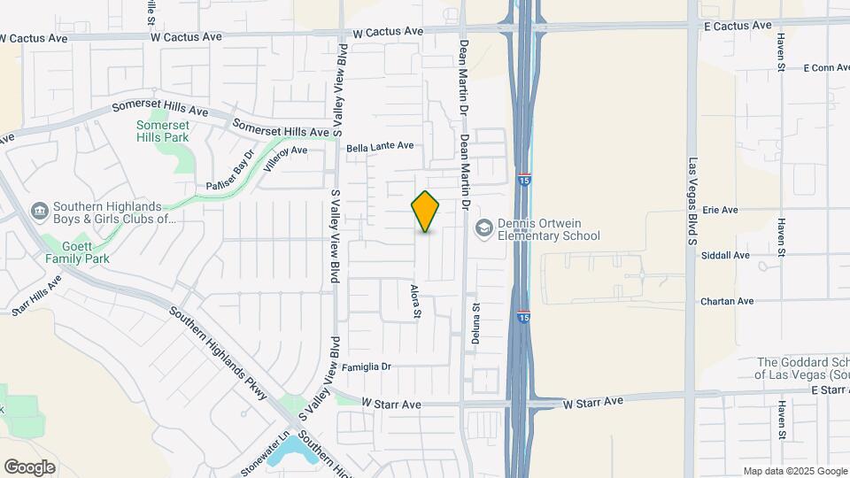 10945 Florence Hills St Map and Location Details