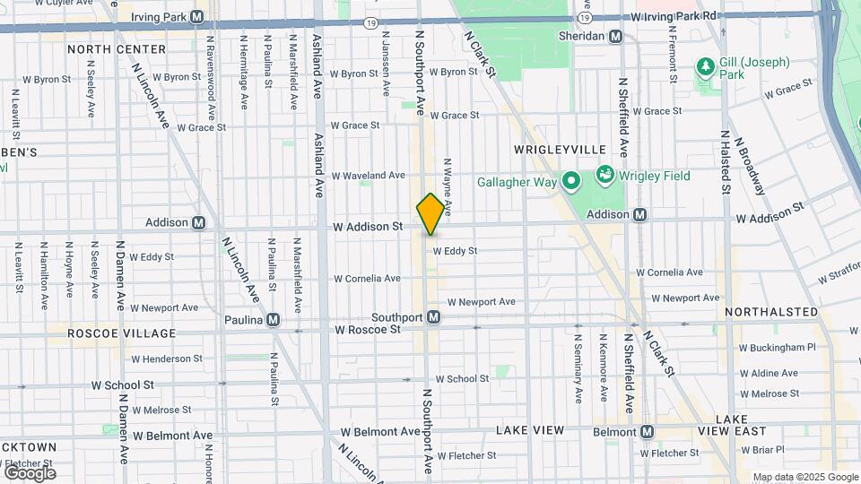 3539 N Southport Ave Map and Location Details