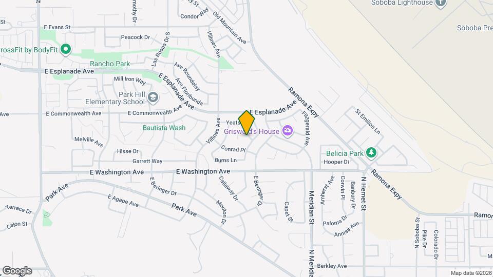 1576 Coldridge Cir Map and Location Details