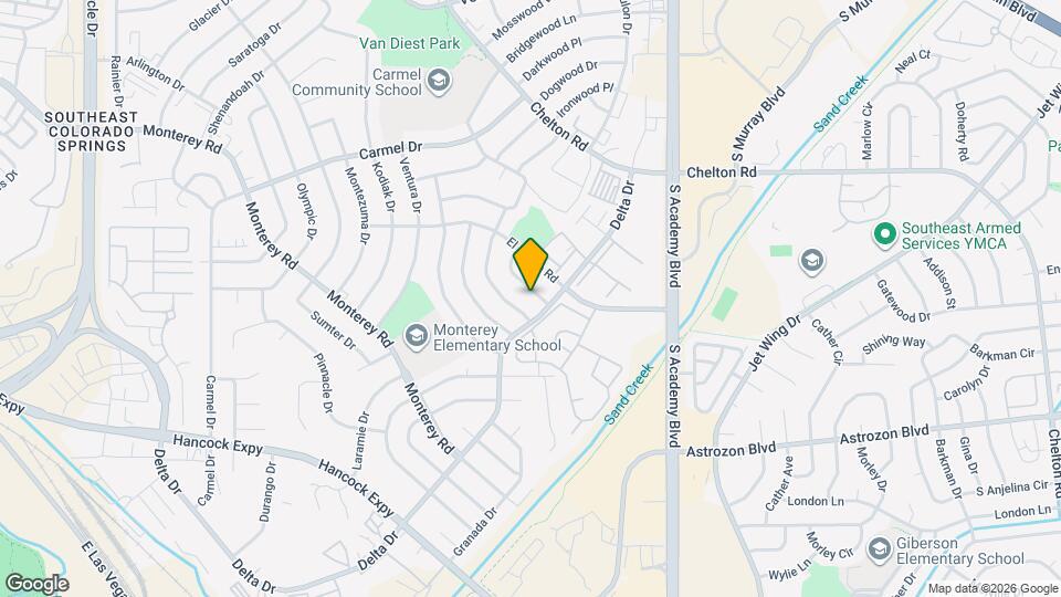 2240 Flintwood Dr Mapa y Detalles de la Ubicación