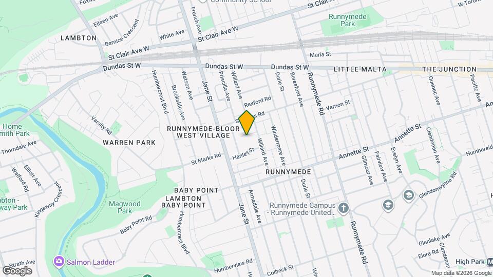 9A Winfield Ave Map and Location Details