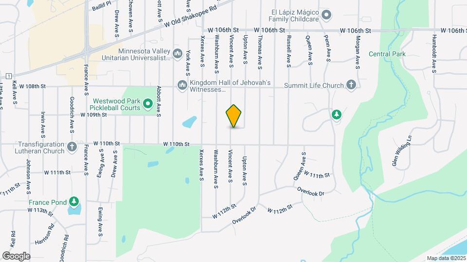 2817 W 109th St Map and Location Details