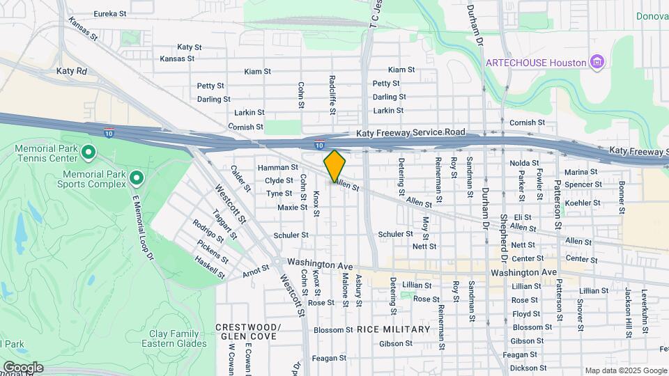 1524 Birdsall St Map and Location Details