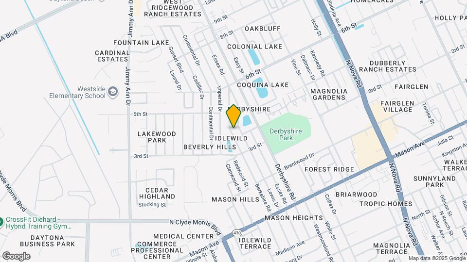 1037 Berkshire Rd Map and Location Details