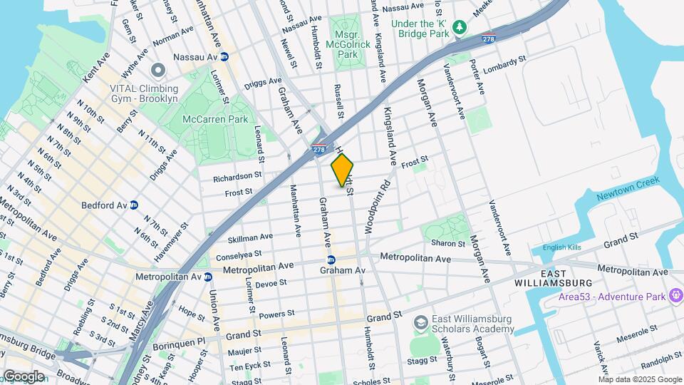 197 Withers St Mapa y Detalles de la Ubicación