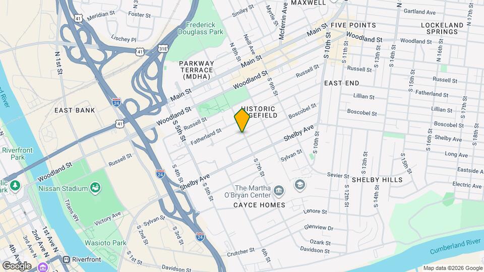 310 S 7th St Map and Location Details