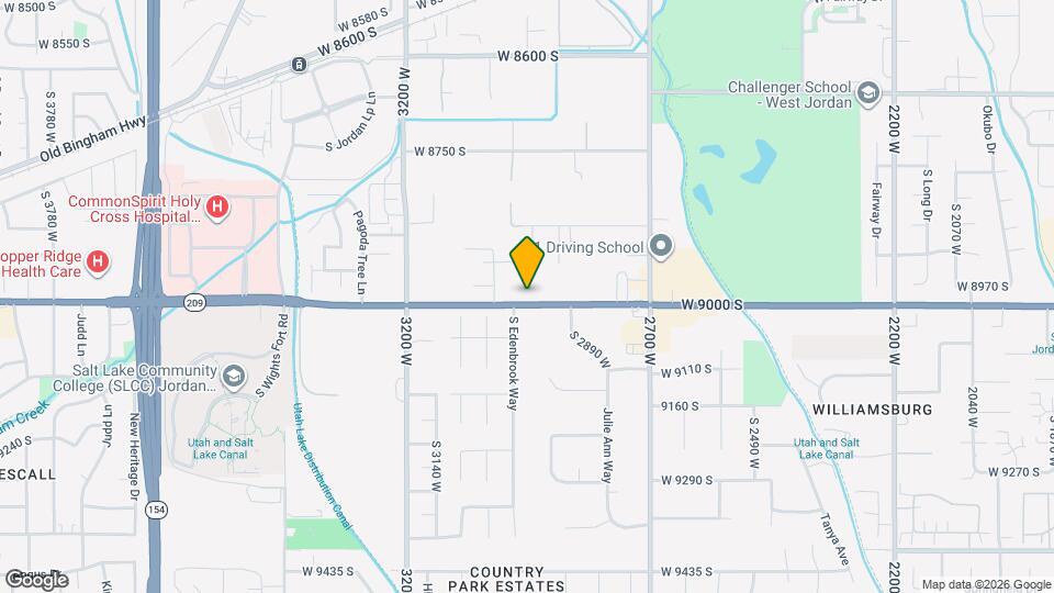 2926 W 9000 S, Unit 209 Map and Location Details