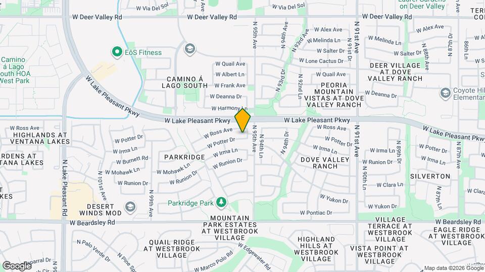 9542 W Potter Dr Map and Location Details