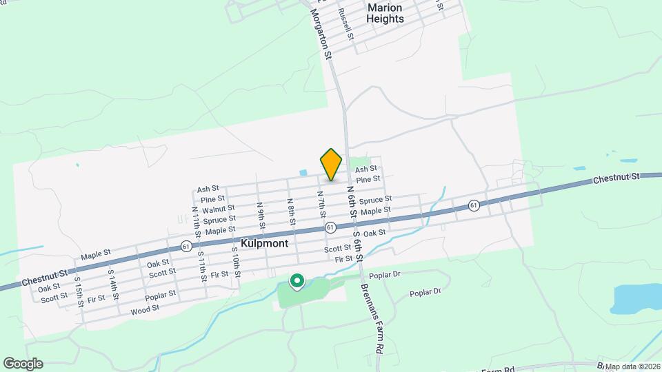 641 Pine St Map and Location Details