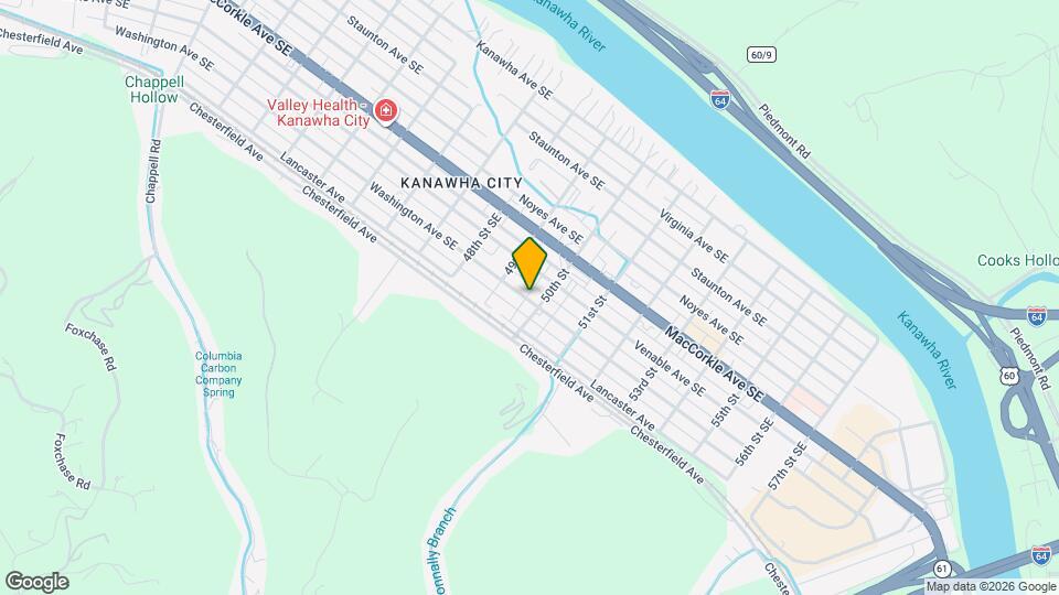 4924 Washington Ave SE, Unit Apt. A Map and Location Details