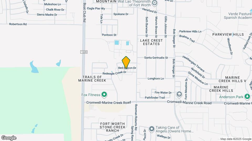 6704 Farsight Dr Map and Location Details