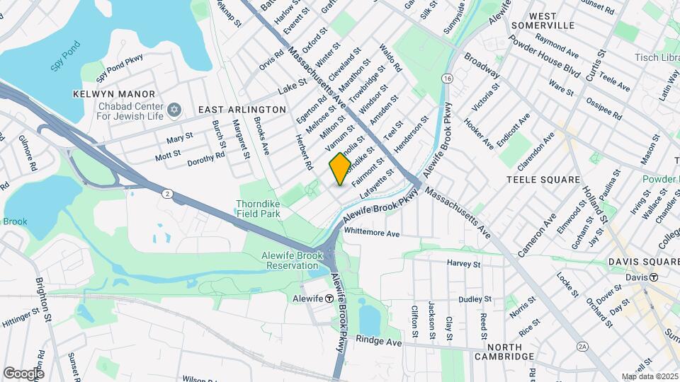 59 Fairmont St, Unit 1 Map and Location Details