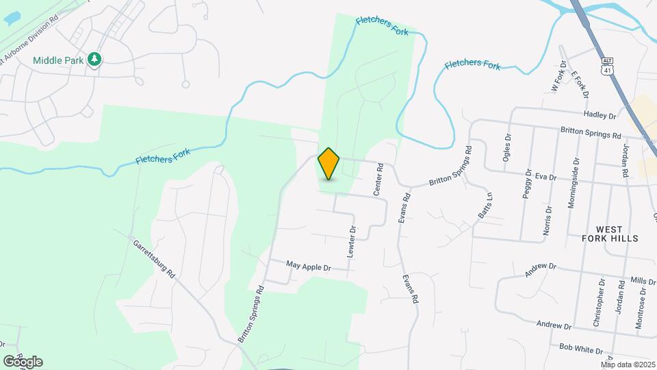 943 Center Rd Map and Location Details