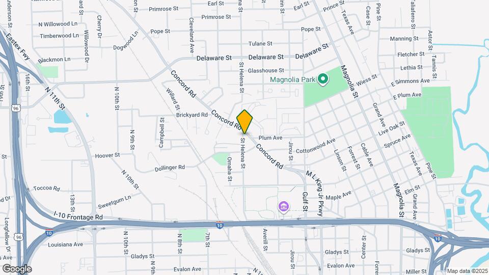 2610 Saint Helena St Mapa y Detalles de la Ubicación