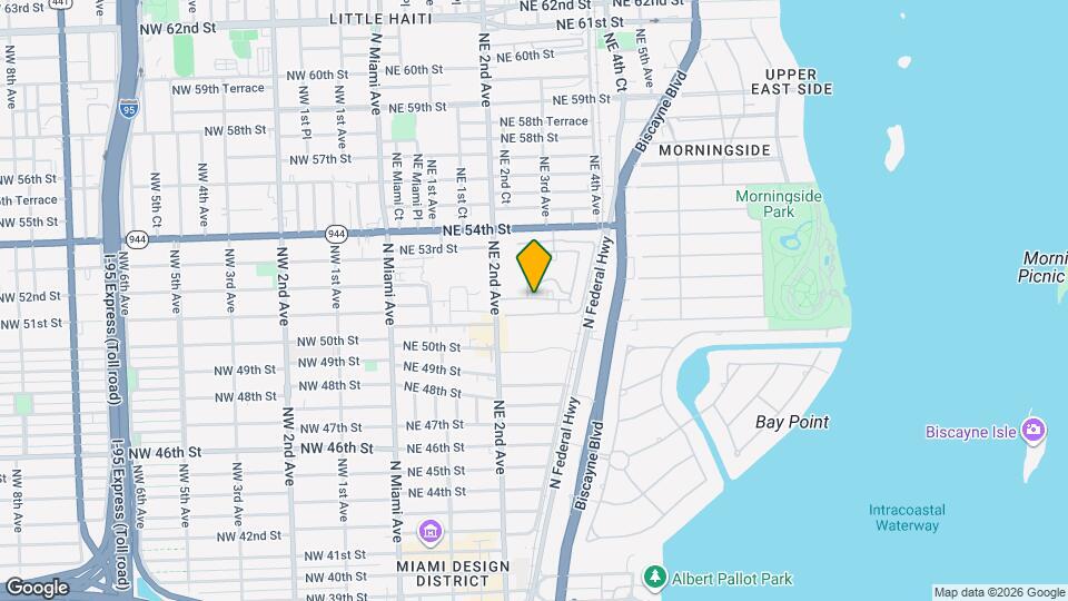 290 NE 51st St Mapa y Detalles de la Ubicación