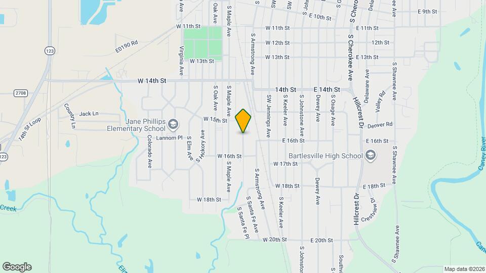 1524 S Santa Fe Ave Map and Location Details