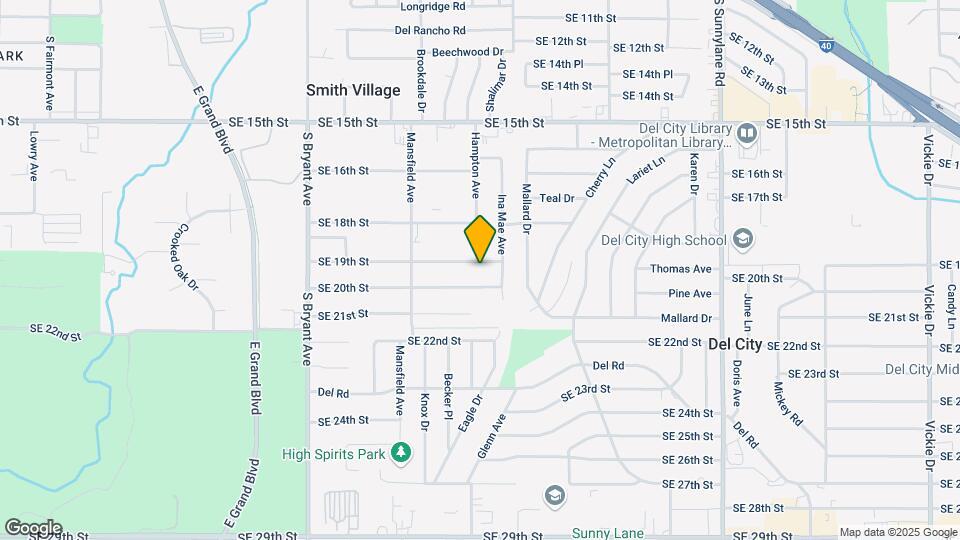 3400 SE 19th St Map and Location Details